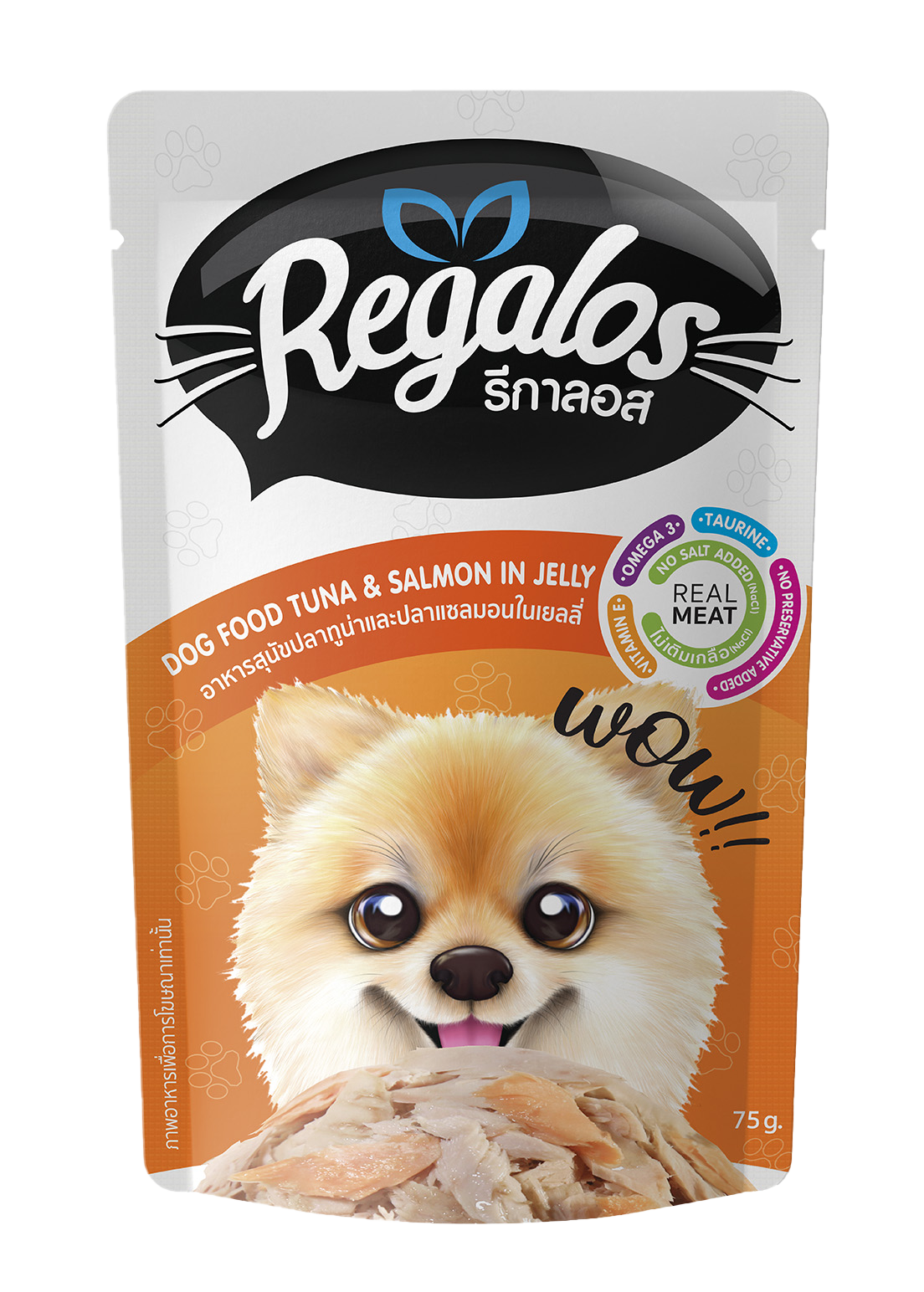 礼佳乐狗狗系列鲭鱼软包装罐头