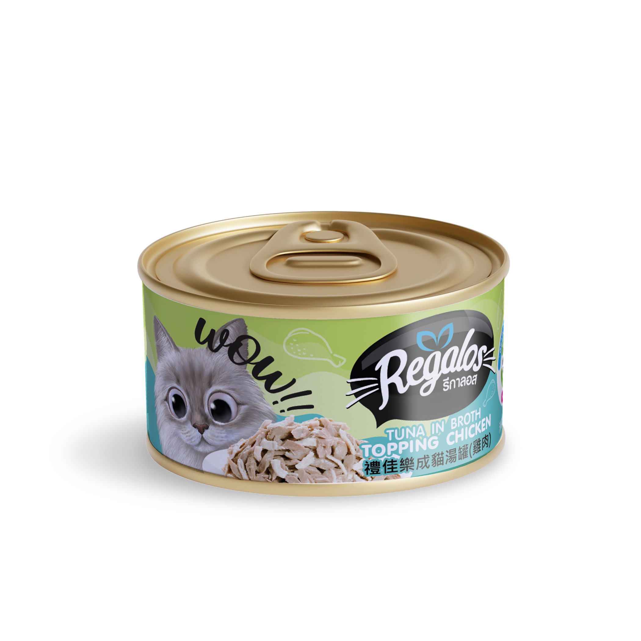 -礼佳乐原汁金枪鱼加鸡肉罐头