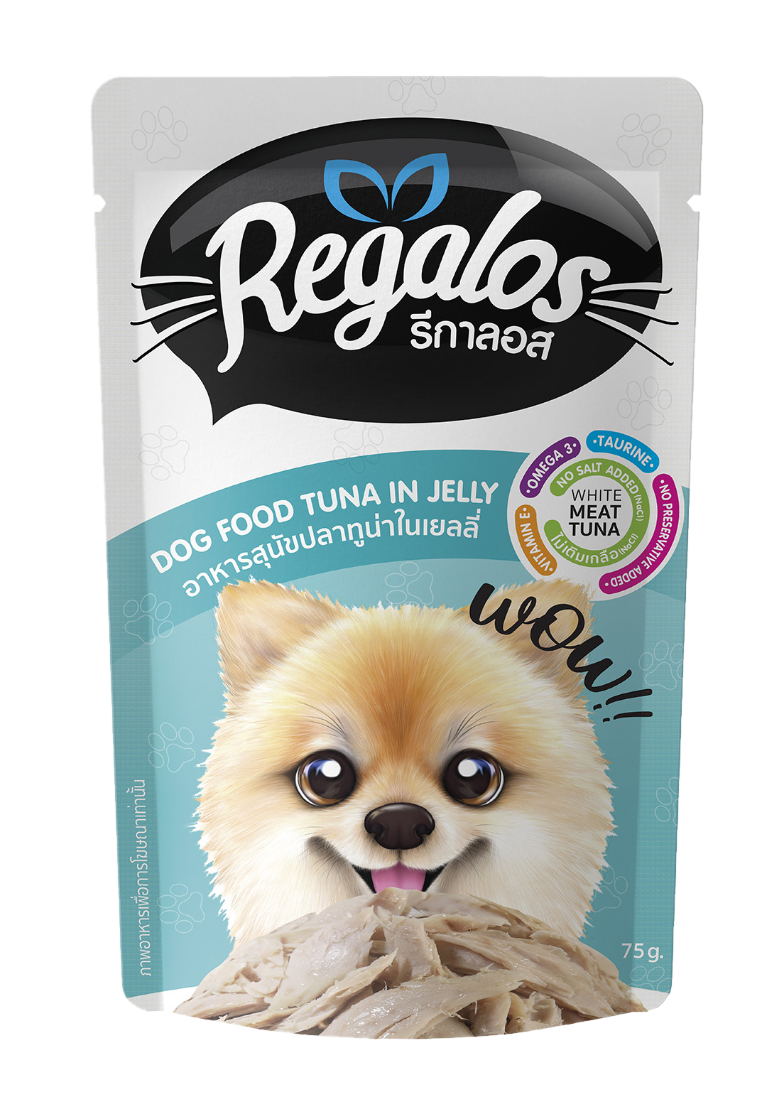 礼佳乐狗狗系列金枪鱼软包装罐头