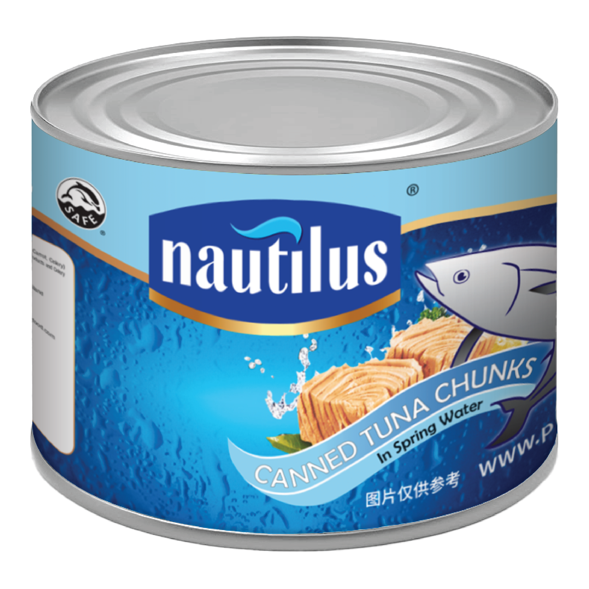 乐淘鲜水浸金枪鱼-1890g.